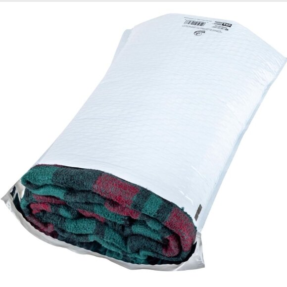 Duck Brand #5 Gusseted Self Seal Poly Bubble Mailer White 10.5" x 15"- 20 ct NEW - Picture 5 of 6